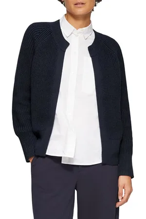 QS by s.Oliver Cardigan Blue-marine