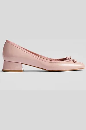 LK Bennett Aurelie Ballerina Shoes Pink