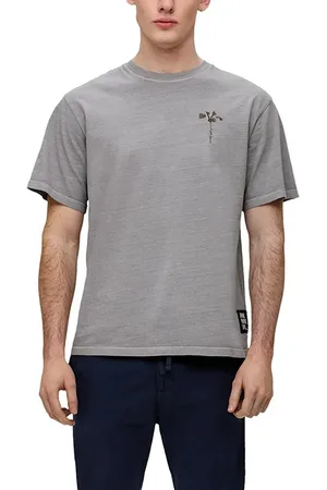 QS by s.Oliver S.oliver-qs T-shirts Grey/black