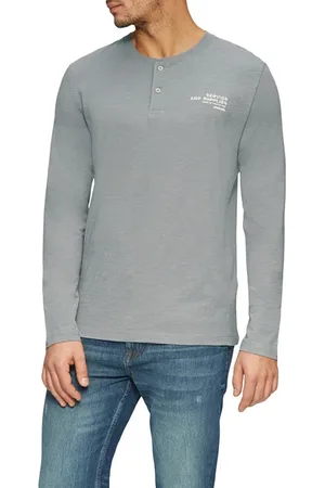 QS by s.Oliver T-shirts Grey/black