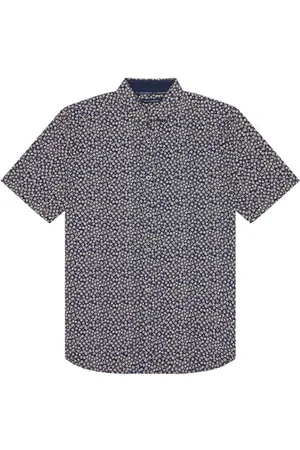 French Connection 5 Flower S/s T Marine 5 Flower