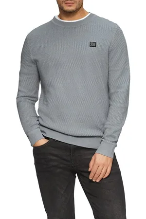 QS by s.Oliver Pullover Grey/black