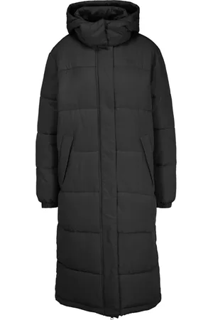 Fila Braunfels Long Puffer Jacket Black