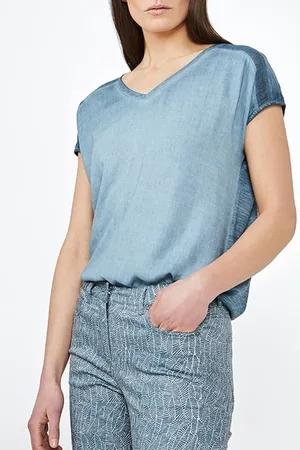Sandwich T-shirt Short Sleeves Deep Water