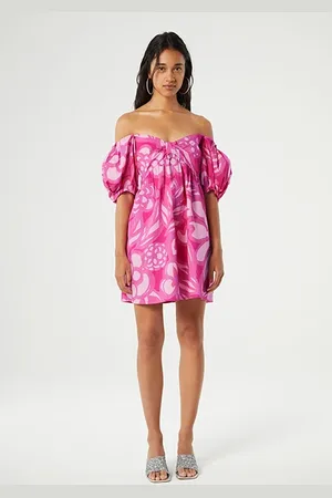 Fabienne Chapot Regina Short Dress Hot Pink/pink Rose