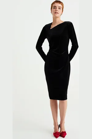WE Fashion Dress Mid Length Black