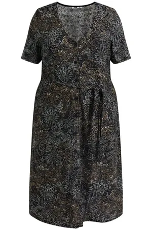 WE Fashion Dress Midi Black