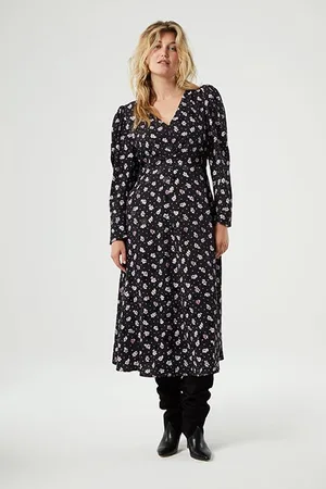 Fabienne Chapot Vera Dress Black/grape