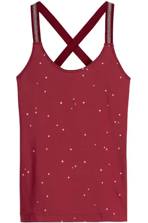 Sandwich T-shirt Sleeveless Brick Red