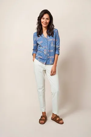 White Stuff Twister Chino Trouser Light Natural