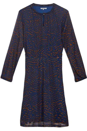 Sandwich Zachte Jurk Met Print 23001865 Evening Blue