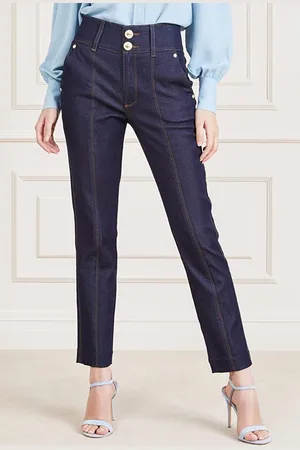 Guess GUESS Shelly Denim Pant Blue Rinse Straight Wash