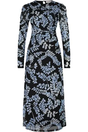 Fabienne Chapot Bella Dress Black/cornflower Blu