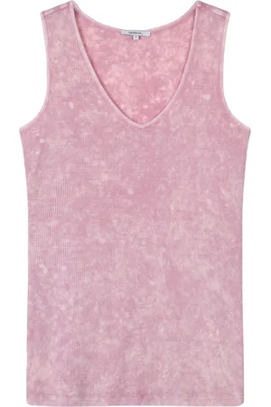 Sandwich Rib Singlet Misty Rose