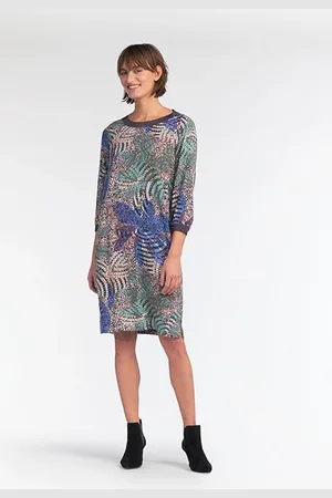 Sandwich Dress Woven Medium Anthra