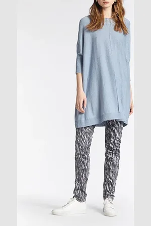 Sandwich Pullover Short Sleeves Ashley Blue