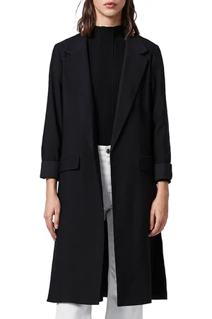 AllSaints Aleida Duster Black