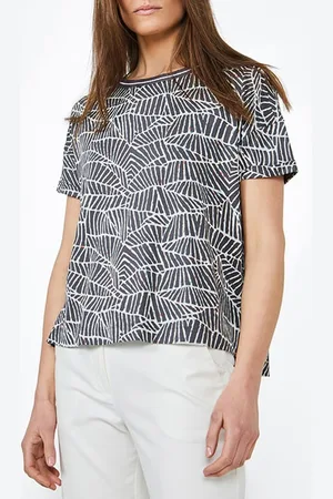 Sandwich T-shirt Short Sleeves Hot Coral