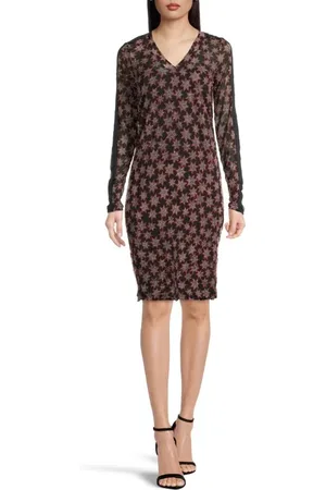 Sandwich Dress Jersey Medium Black