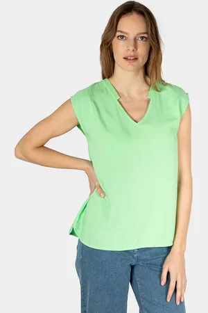 Sandwich T-shirt Cap Sleeves Spring Bouquet