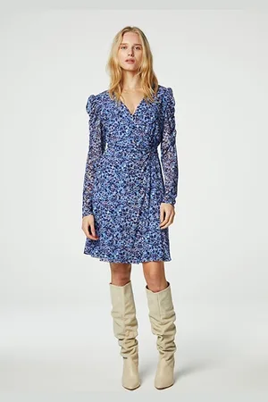 Fabienne Chapot Flake Dress Violetta/black