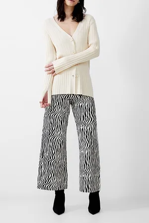 French Connection Leonora L/s Cardigan White
