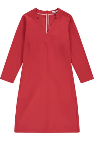 Sandwich Dress Jersey Medium Red