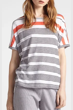 Sandwich T-shirt Short Sleeves Pure White