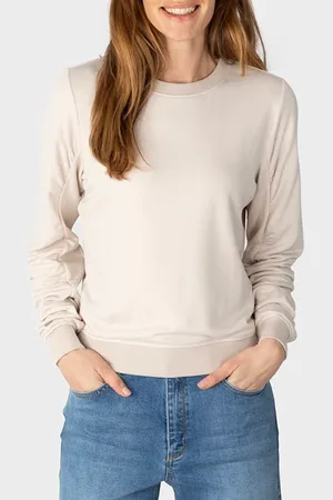 Sandwich Sweatshirt Long Sleeves Covert Green