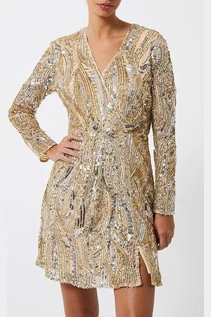 French Connection Deniz Embellished Mini Dress Misc.