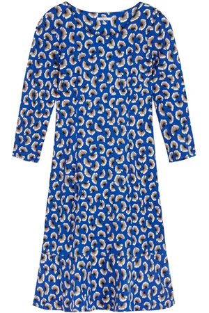 Sandwich Dress Jersey Medium Signal Blue