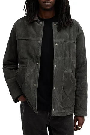 AllSaints Dakota Jacket Ash Khaki Green