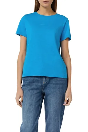 Comma, T-shirts Blue
