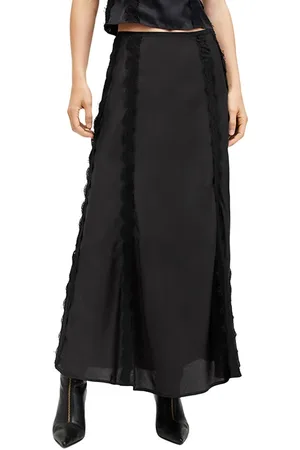 AllSaints Morgan Skirt Black