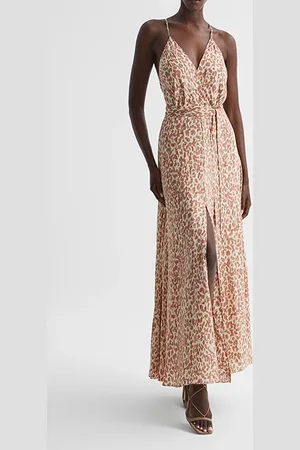 Reiss Izzy Maxi Dress Neutral