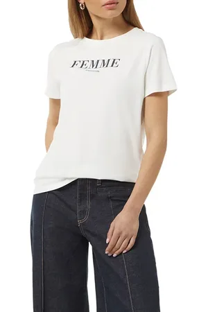 Comma, T-shirts White