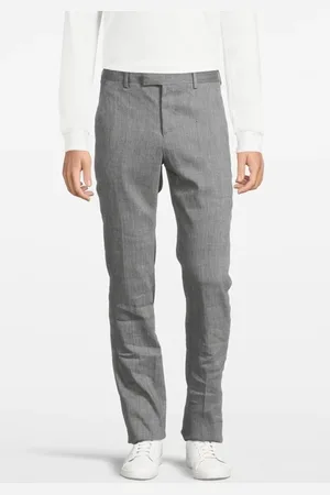 John Varvatos Slim Fit Separate Pants Med Grey