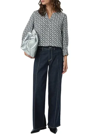 Comma, Blouses Blue-marine