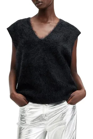 AllSaints Rebel Tank Black