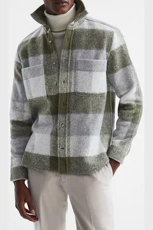 Reiss Stoval Green/ecru