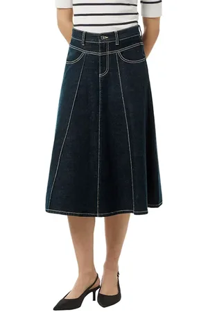 Comma, Skirts Blue-denim