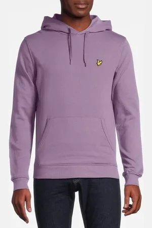 Lyle & Scott Pullover Hoodie Billboard Purple