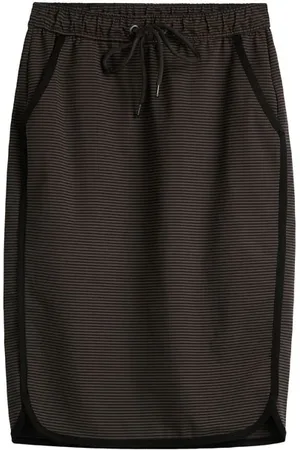 Sandwich Skirt Jersey Medium Dark Olive
