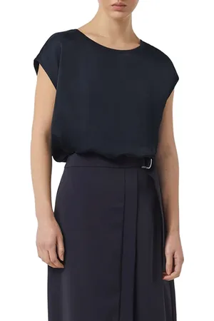 Comma, T-shirts Blue-marine