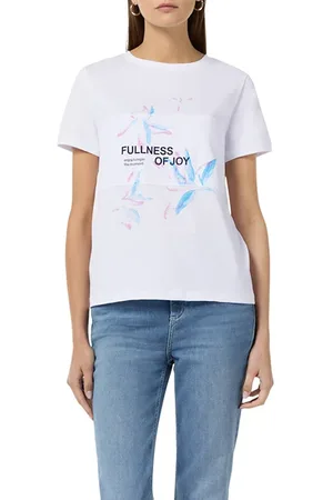 Comma, T-shirts White