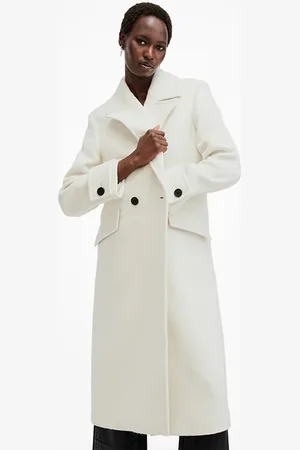 AllSaints Mabel Coat Desert White