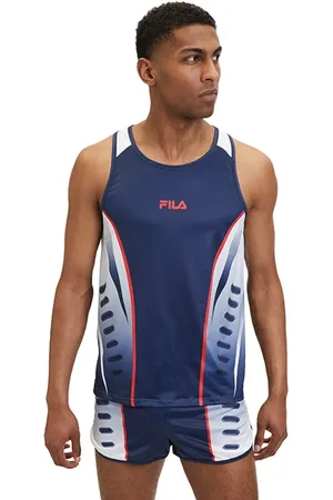 Fila Riez Running Tank Black Iris-bright White