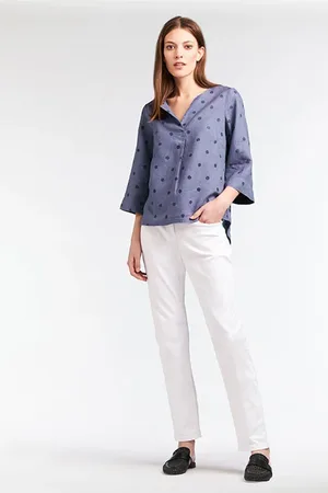 Sandwich Blouses Other Grey Lilac 22001623