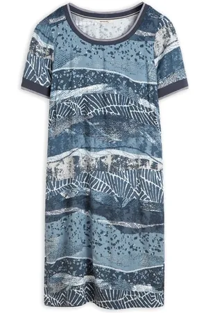 Sandwich Dress Woven Medium Deep Water