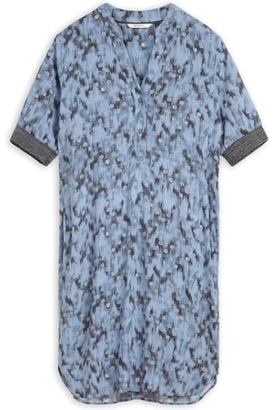 Sandwich Dress Woven Medium Ashley Blue